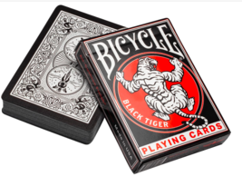 Bicycle Black Tiger Deck Playing Cards - Performance Coating - Made in USA - £9.42 GBP
