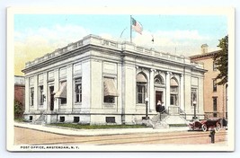 Postcard Post Office Amsterdam New York - £3.54 GBP