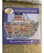 Vintage 2004 Bits and Pieces Shaped Puzzle 750 Pieces New in Box Cruise ... - $18.70