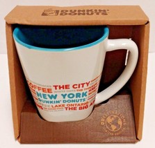 Dunkin Donuts Destinations 2017 New York Coffee Mug 12 Ounces New In Box - $22.43