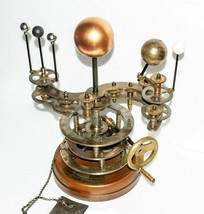 Orrery Earth Sun System Moon Solar Base Brass Handmade Fully Research Wo... - £654.36 GBP