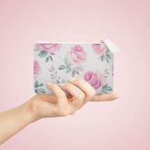 Pink Roses Mini Clutch Bag - 6.3” x 4” - £21.93 GBP