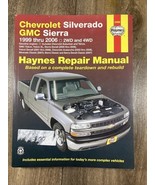 Repair Manual for Chevrolet Silverado &amp; GMC Sierra 1999-06 2WD 4WD Hayne... - $257.81 MXN
