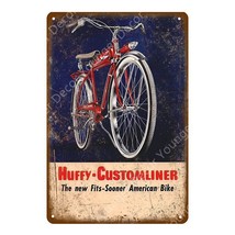 Ride Bicycle  Signs Riding Bike Retro Poster Vintage Bar Pub Club Home D... - $52.44