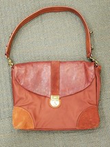 MZ Wallace New York Croce Corpo Borsa Della Rosso Nylon Camoscio Dorato ... - $73.27