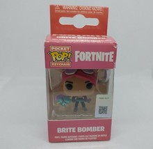 Fortnite BRITE BOMBER Funko Keychain Vinyl Action Figure Collectible new in box - £8.51 GBP