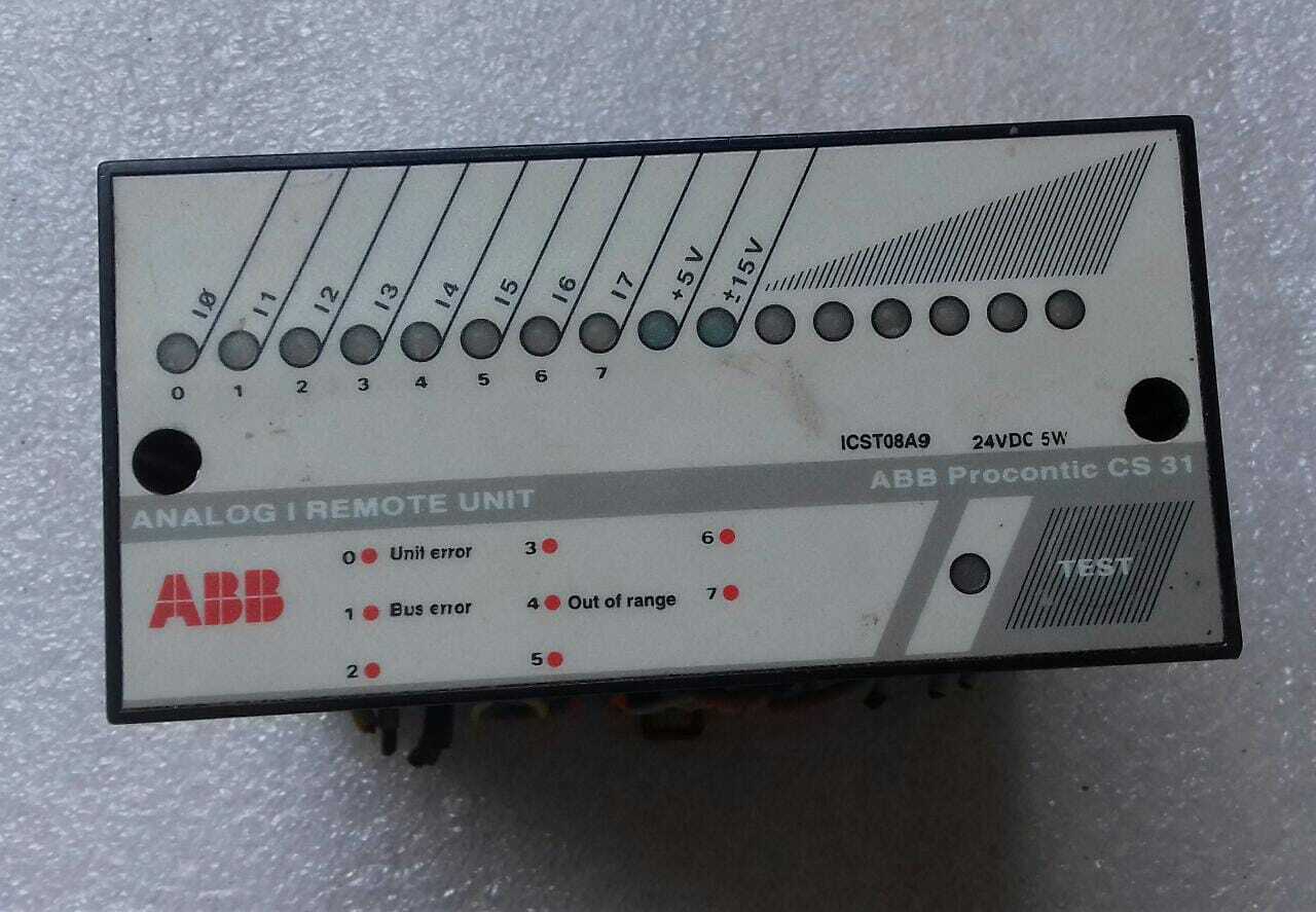 ABB Procontic CS31 ICST 08A9 24VDC 5W Analog Remote Unit - $475.00
