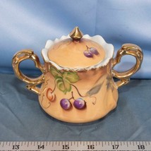 Vintage Lefton Hand Painted Heritage Sugar Bowl #NE20592 dq - £35.20 GBP