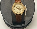 NEW* Citizen Womens Quartz ED8162-03P Brown Leather Band Watch - £70.38 GBP
