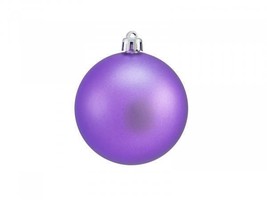 EUROPALMS Decorative Ball 2 13/16in, Purple, Matte 6x - £3.57 GBP