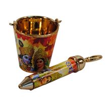 Terrapin Trading Indian Pooja Puja Pichkari &amp; Holi Bucket Festival Diety... - £11.75 GBP