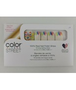 Color Street MAKE A SPLASH 100% Real Nail Polish Strips Rainbow Colors R... - $33.33