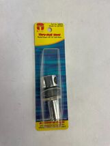 Tempo Thru Hull Vent Round Head 5/8" I D Vent Hose 207THV - $8.90