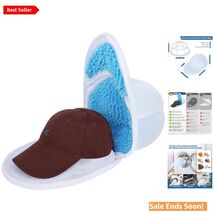 Portable Hat Washer with Mesh Protection &amp; Microfiber for Effortless Cle... - $45.49