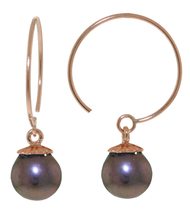 Galaxy Gold GG 14k Solid Yellow White Rose Gold Circle Wire Hoop Earring... - $3,763.02 MXN