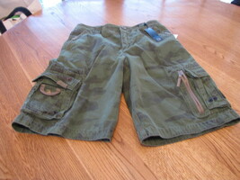 Boy&#39;s youth O&#39;Neill charger green camo shorts 27 NEW NWT 40208101 oneal - $17.16
