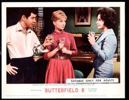 BUtterfield 8 11&quot;x14&quot; Lobby Card #8 Elizabeth Taylor Eddie Fischer - £36.25 GBP