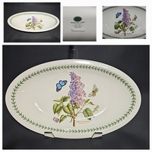 Portmeirion Botanic Garden 13&quot; Oval Serving Platter Garden Lilac Butterf... - $34.26