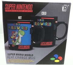 Super Nintendo Super Mario World Heat Changing Hot Cold Mug - Yoshi! - $24.14