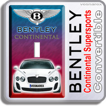 New Bentley Continental Supersports Light Switch Plate - $9.99