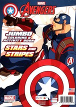 Marvel Avengers - Stars and Stripes - Jumbo Coloring &amp; Activity Book - £5.58 GBP