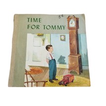 TIME FOR TOMMY Vintage Children&#39;s Book 1953 Paperback McPherson illustrated - £7.98 GBP