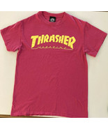 Thrasher Skateboard Magazine Pink T-Shirt Women’s Size Small  - £8.74 GBP