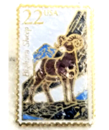 VTG USPS Bighorn Sheep 22¢ Stamp Pin Wildlife Conservation Postal Pin Ma... - €11,18 EUR VTG USPS Bighorn Sheep 22¢ Stamp Pin Wildlife Conservation Postal Pin Ma... - €11,18 EUR