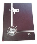 THE PIPER 1957 Birmingham MICHIGAN High School Yearbook - $22.77