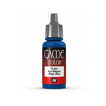 Vallejo Game Color 17 ml Acrylic Paint - Magic Blue  - $9.56 CAD