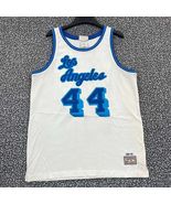Los Angeles LA Lakers West #44 Jersey Shirt Men Large NBA Sleeveless New L - $263.69 CAD