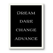 Framed motivational poster  - $120.00+