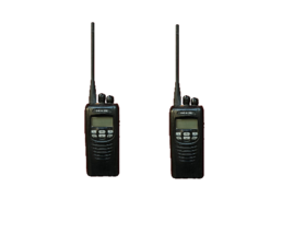 Lot of 2 Kenwood NX-300K UHF Digital  Radio 450-520 Mhz Battery / Charger &amp; Mic - £449.63 GBP