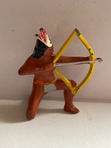 Native American Indian Drawing Bow &amp; Arrow Figure Barclay #755 - $20.00