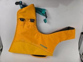 Ruffwear Yellow Harness Jacket Overcoat Coat with Handle M Medium - £52.37 GBP