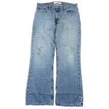 Levis Jeans Mens 34x30 Baggy 527 Bootcut Western Workwear Cotton Y2K Flare - £19.05 GBP