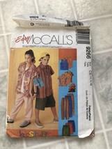 McCALLS 9266 Boys/Girls Shirt Tank Hat Pants Shorts PATTERN 12 14 16 90&#39;... - $13.97