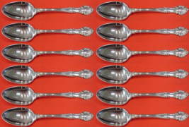English Gadroon by Gorham Sterling Silver Teaspoon Set 12 pieces 5 7/8&quot; - £371.63 GBP