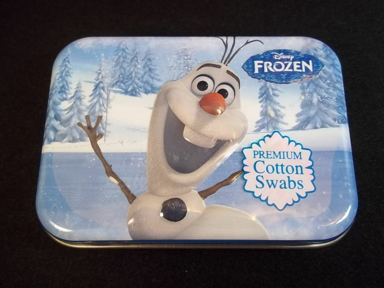 Disney FROZEN Olaf collectible 3D tin 30 cotton swabs new &amp; sealed #10 - $4.50