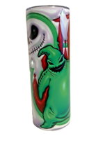 Oogie Boogie 20oz Nightmare Tumbler Travel Mug Stainless Steel Cup Straw - $254.33 MXN
