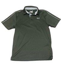 Under Armour Men’s Loose Fit Heatgear Polo Small Olive Green Great Condition - £12.25 GBP