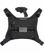 Sports Chest Pack For Men Front Chest Bag Fits Most Pistols Chest, Workouts - €32,39 EUR