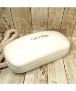 Calvin Klein Sunglass Eyeglass White Hard Clamshell CASE ONLY - $12.63