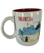 Starbucks Indonesia Series 2014 Graphic Mug White 16 oz FREE SHIPPING Ex... - €24,69 EUR