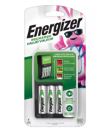 Energizer Recharge Value Charger for NiMH Rechargeable AA and AAA Batteries - $15.50