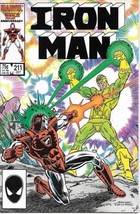 Iron Man Comic Book #211 Marvel Comics 1986 Near Mint New Unread - £3.20 GBP