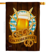 Oktoberfest House Flag Beer 28 X40 Double-Sided Banner - £29.08 GBP