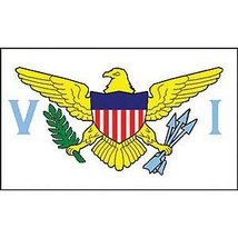 Flag Country Virgin Islands Poly 3ft X 5ft - £3.83 GBP