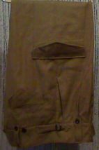 Vintage 1953 Australian Army Green Wool Button Fly Trousers Pants - $60.00