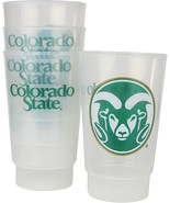 Colorado Frosted Plastic Cups, 16oz (4-Pack) - £7.79 GBP